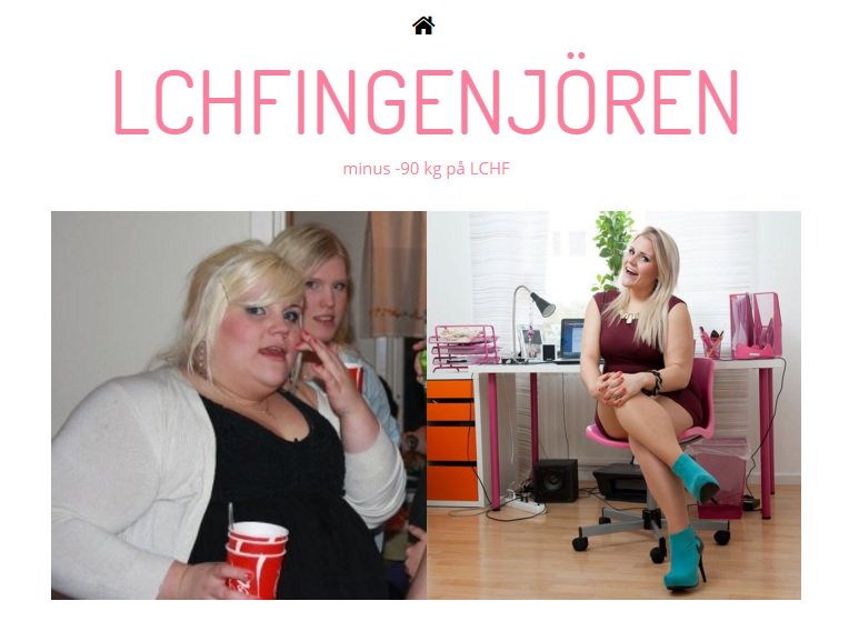 Veckans Bloggdesign: LCHFINGENJÖREN - 90 kg, läs intervjun designadinblogg.se/lchfingenjoren… #lchf #pepp #bloggdesign