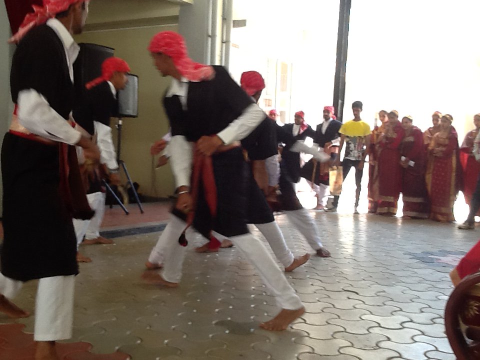 benberson's tweet photo. Playing with kathi, Coorg's men dance https://t.co/5One4XJeXa
