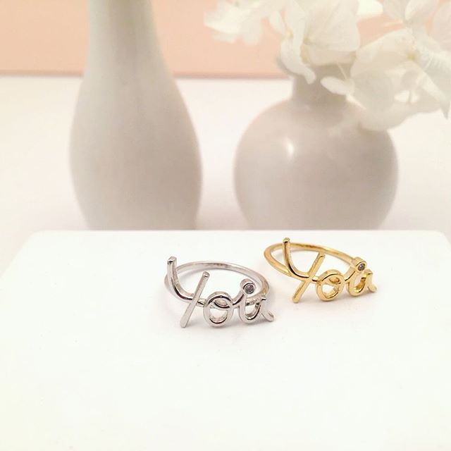 STUFFIT_GLOBAL's tweet photo. #OnlyYou #ring #love #you #jewelry #fashion #perfectgift #gift #today #letters #accessory #trend #16ss #gold https://t.co/0Fe7j0Gcaq
