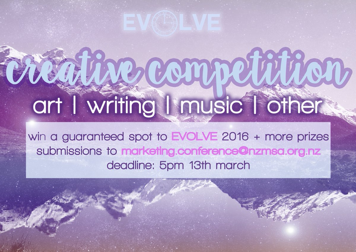 evolve_2016's tweet photo. Want a chance to get a guaranteed spot for conference? Enter our creative competition. https://t.co/UN78MdyoCI