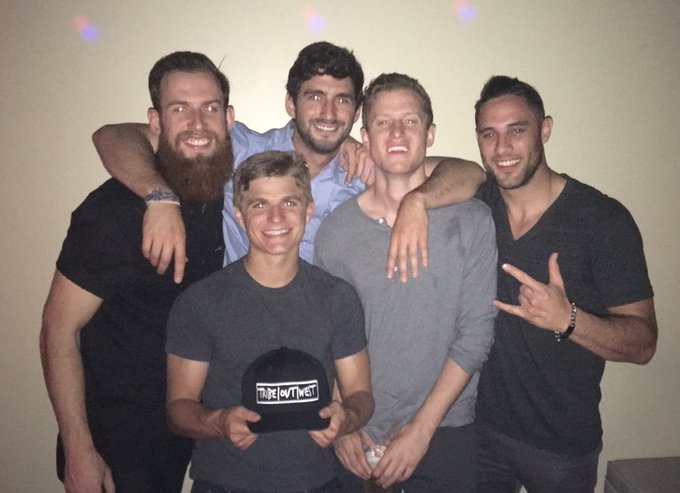 Pirates taking over @exchangeLA to support our bro @tribeoutwest https://t.co/pCxiQjWf7X<a class="tags" target="_blank" title="On Twitter" href="/?out=eyJ0eXAiOiJKV1QiLCJhbGciOiJIUzUxMiJ9.eyJpYXQiOjE3MjA1MzY0MTMsImlzcyI6InR3cG9ybnN0YXJzLmNvbSIsIm5iZiI6MTcyMDUzNjQxMywiZXhwIjoxNzUyMDcyNDEzLCJyZWRpcmVjdF91cmwiOiJodHRwczovL3R3aXR0ZXIuY29tL2V4Y2hhbmdlTEEifQ.9FJ26OZhLCA-h0FgOKKrt-RtHSVvgD6Gd6yvXSatzWNXxM3XZUPbp6lEyeY3CGNiwcEfNehCAKvH7gOaER_-eg">@exchangeLA</a><a href="/tag/itainteasybeinggreen"class="tags"><span>#itainteasybeinggreen</span></a><a href="/tag/supersecretmovie"class="tags"><span>#supersecretmovie</span></a>