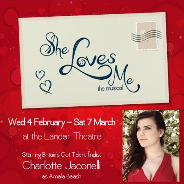 LandorTheatre's tweet photo. Dear friends, we do hope you have your fingers crossed for @SheLovesMeLDN to win the #Offie Award today! #Offies2016 https://t.co/miApOSUBUn