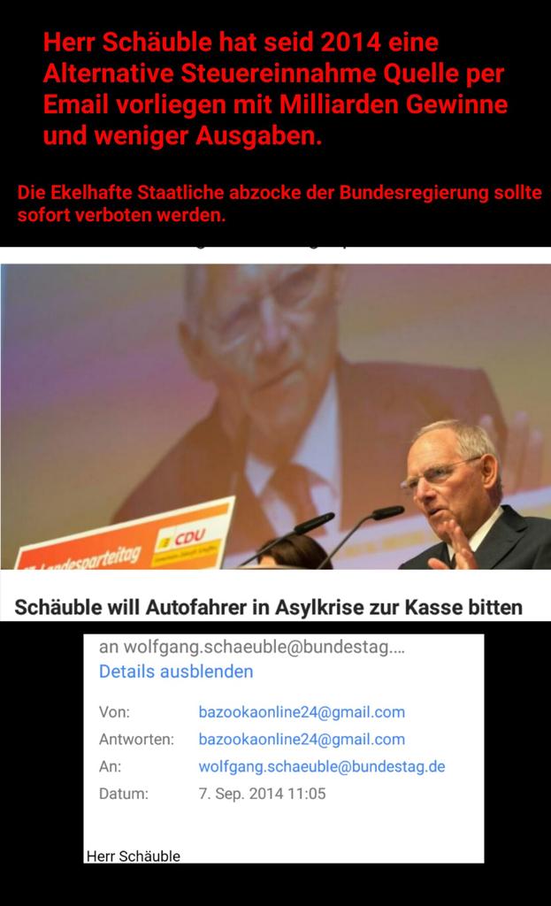sndtipp's tweet photo. @schaeuble @spdde @N24 @janboehm Schäuble und sein Ewiger #GoldEsel der Autofahrer obwohl er Alternativen hat #Snd https://t.co/b7jaaWqtb5