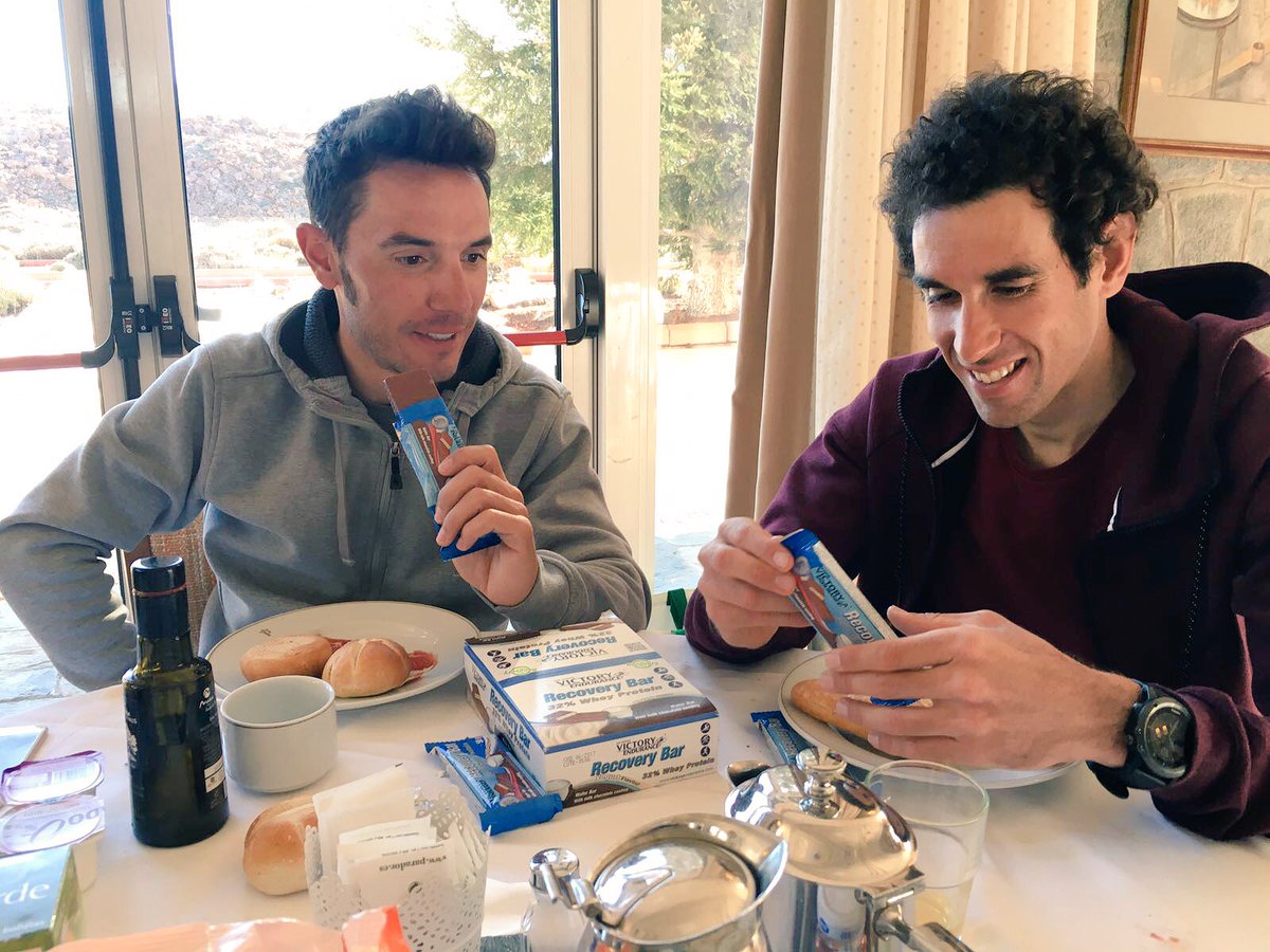 Empezamos con los estrenos duros, hoy toca fuerza, así que un poco de proteína no va mal! Gracias <a href="/VictoryEnduranc/">Victory Endurance</a>