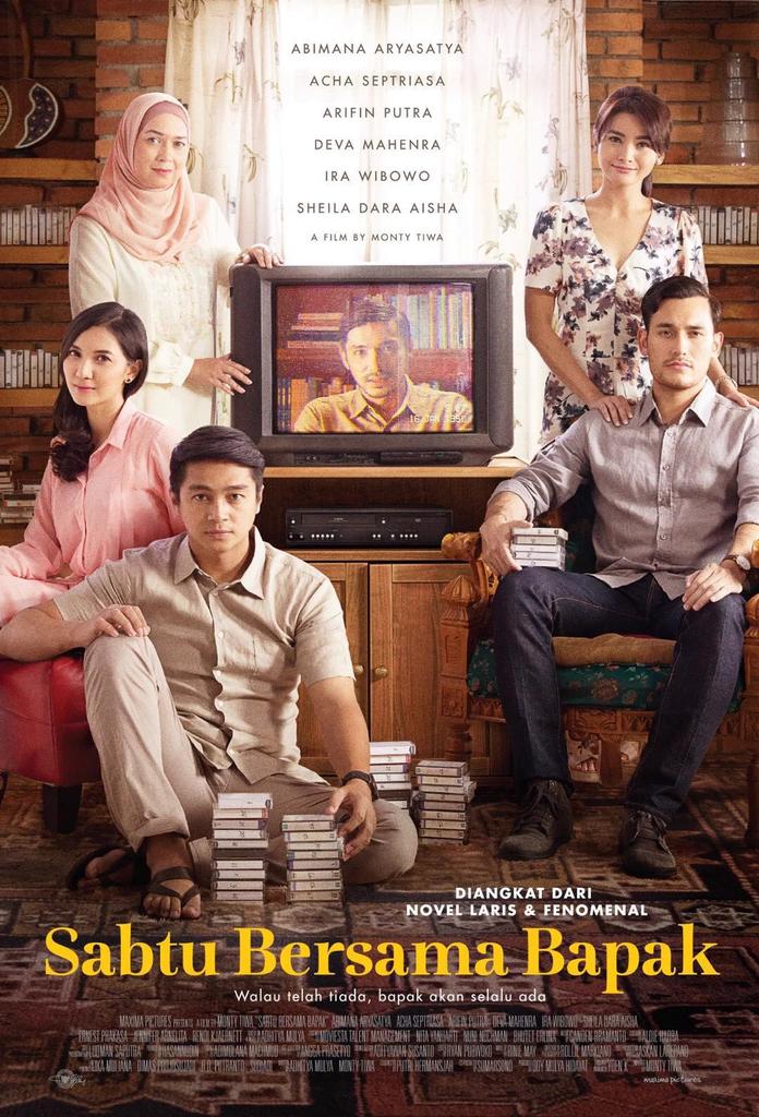 DevalovaCRB's tweet photo. Finally poster #SabtuBersamaBapak Release juga 👍 Are you ready #TeamCakra for this movie ? @DevaMahenra https://t.co/eVy5HZHSfQ