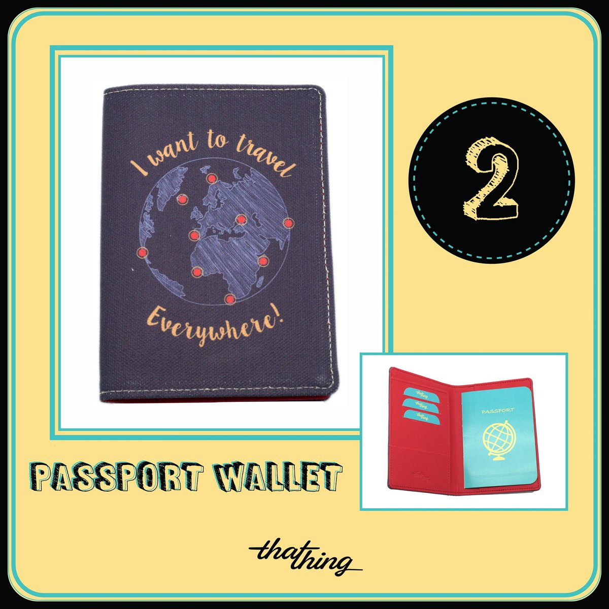 ThathingCo's tweet photo. Take this #PassportWallet to your next destination!
#Fun #Quirky #TravelAccessories #StuffByThathing #Thathing https://t.co/8tc4LQ3IfX