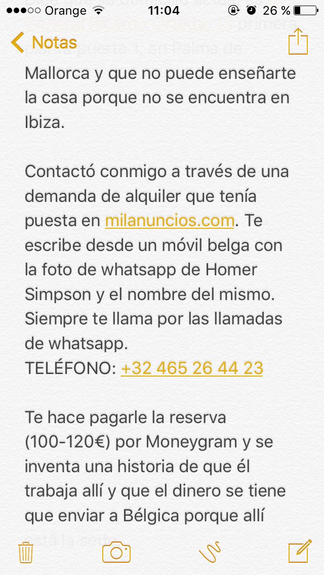sheifdez90's tweet photo. ATENCIÓN!!! ESTAFADOR DE ALQUILER DE HABITACIONES EN IBIZA!! Difusión por favor @policia #Ibiza #alquiler #temporada https://t.co/20SPoSiMxt