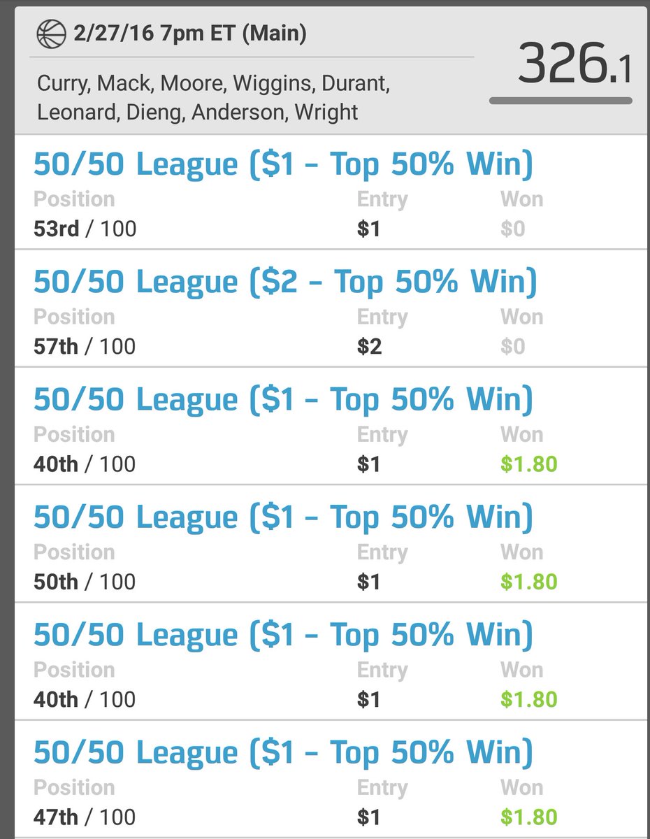 jman36567's tweet photo. S/O to @DFS_MECHANIC , cashed a little on both lines , nice work. https://t.co/E8SvPFth3I