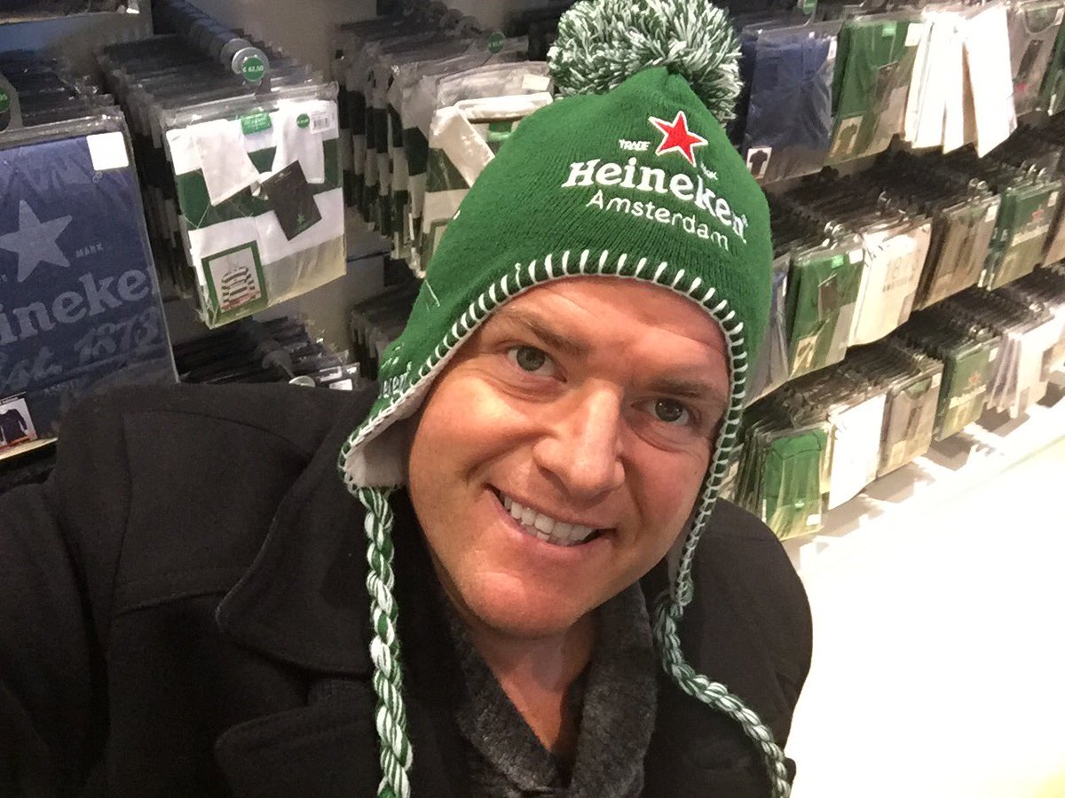 drewdaly's tweet photo. A Heineken "selfie" in #amsterdam!  Great tour! @Heineken_Exp #heineken #beer @Heineken #fun #travel https://t.co/5dtw8mfAUP