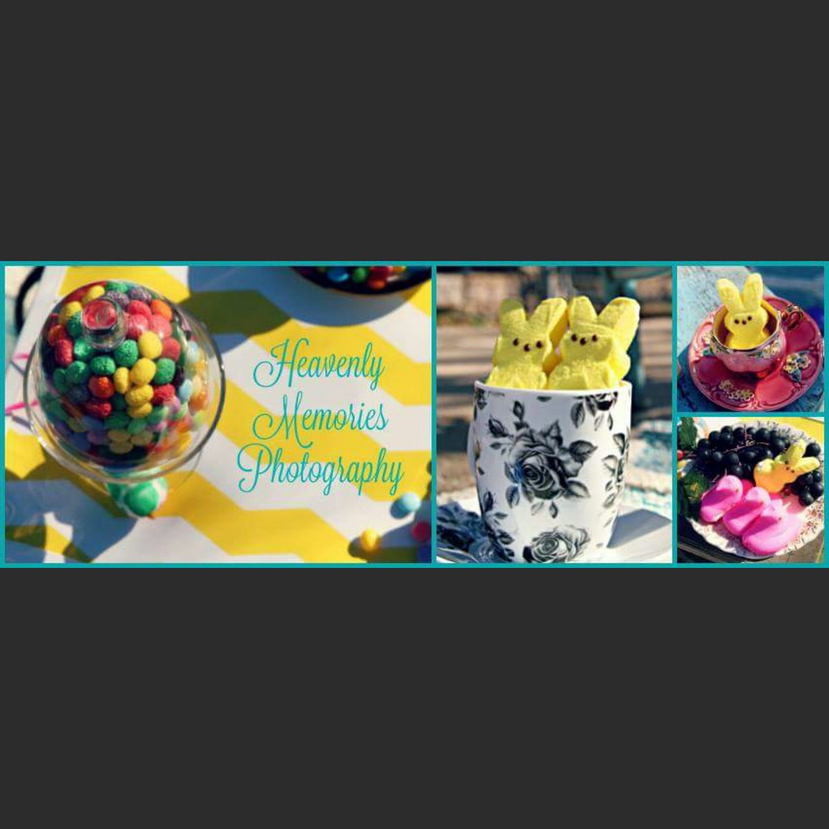 HMP_CameraGirl's tweet photo. #eastertime #easterpics #yellowandteal #chevron #peeps #candy https://t.co/TKBIWMVbsU