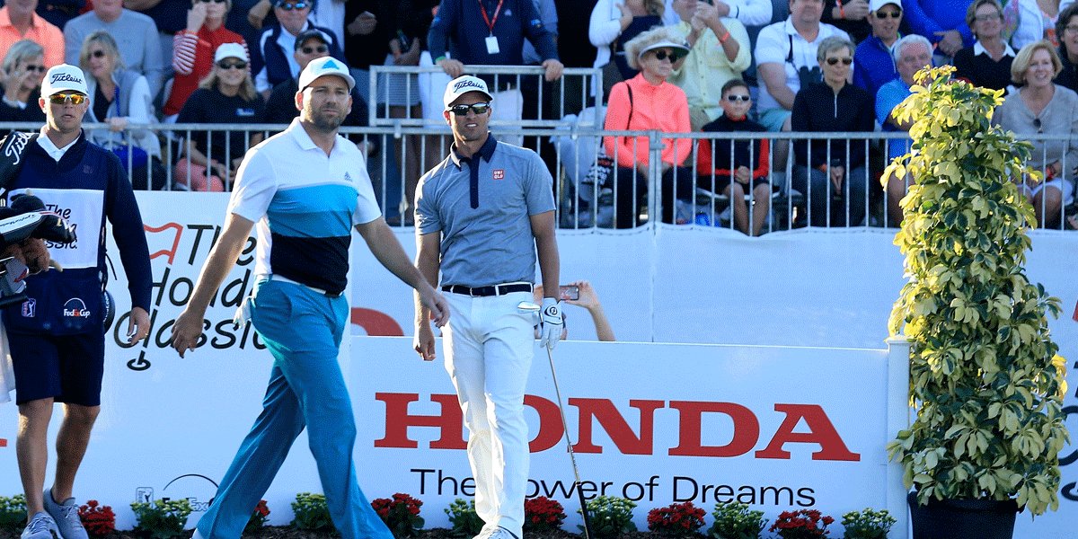Betfair's tweet photo. We could be in for a quality shootout between @TheSergioGarcia &amp; #AdamScott tonight. https://t.co/ctqPXPA03t https://t.co/LipnhY5jfU