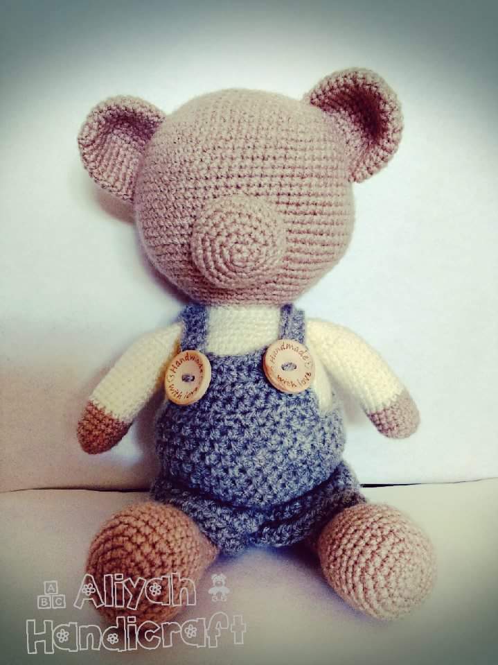 faceless teddy bear