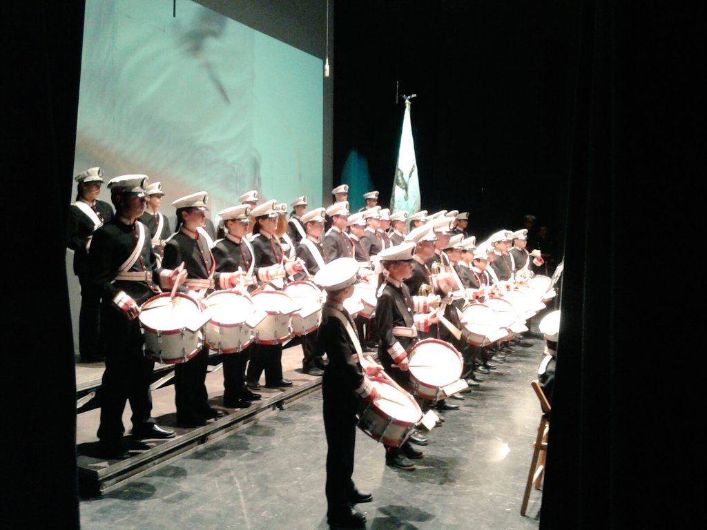 PasoBlanco_3's tweet photo. Nuestra @AMAMARGURA juvenil en el XI Concierto de Cuaresma en el @teatroguerra ¡Hay cantera! #SomosBlancos https://t.co/8IhNQSCs9u