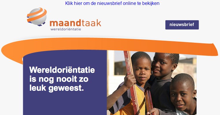 De #nieuwsbrief van #Maandtaak staat is verzonden. Wil je 'm voortaan ook ontvangen?maandtaak.nl/site/index.php…