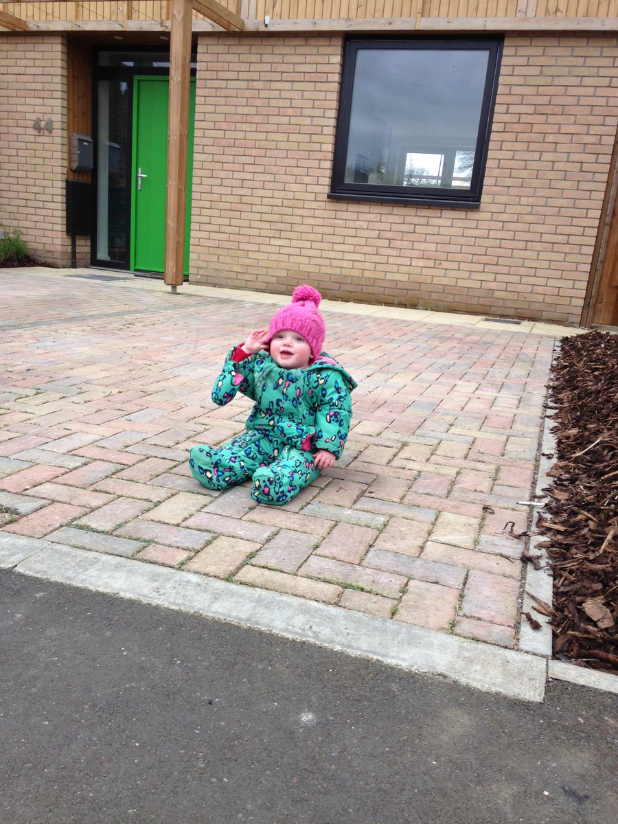 Checking out the old pad!