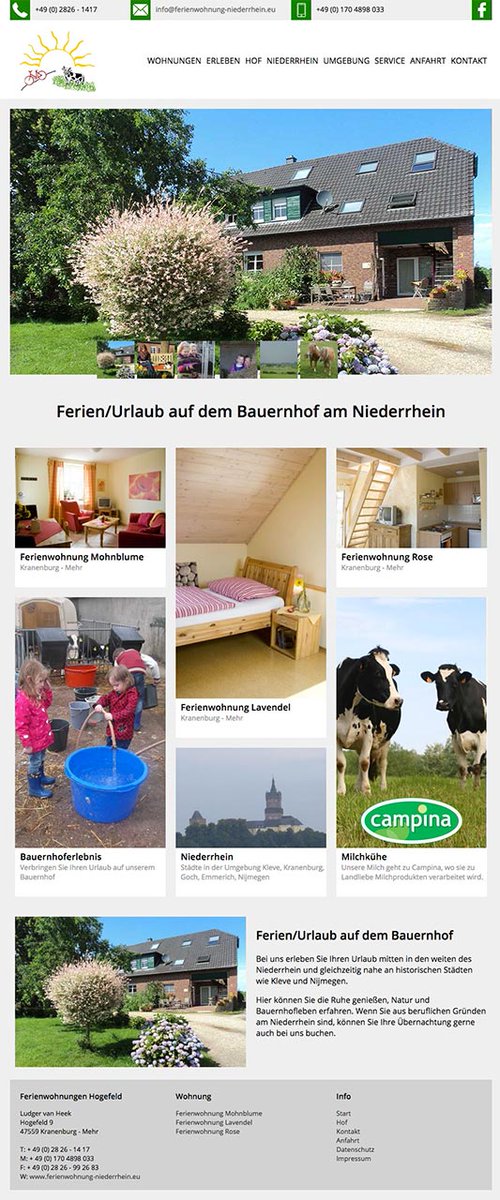 snackxwebdesign's tweet photo. Relaunch der Webseite #Ferienwohnung Hogefeld in #Kranenburg mit dem #CMS #Contao https://t.co/jnuyDTEn5W https://t.co/x3NZ6KI5my