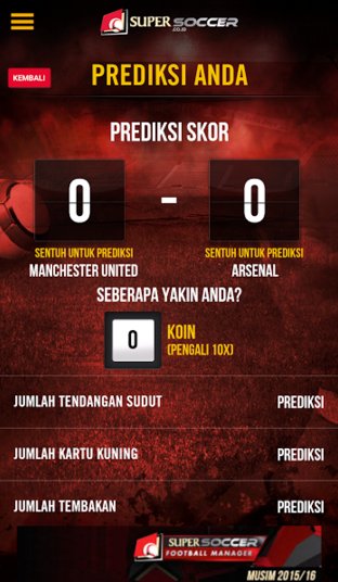 my_supersoccer's tweet photo. Kira-kira menurut lo skor Man United vs Arsenal bakalan berakhir berapa? #SuperSoccerApps https://t.co/giUCOI7MCl
