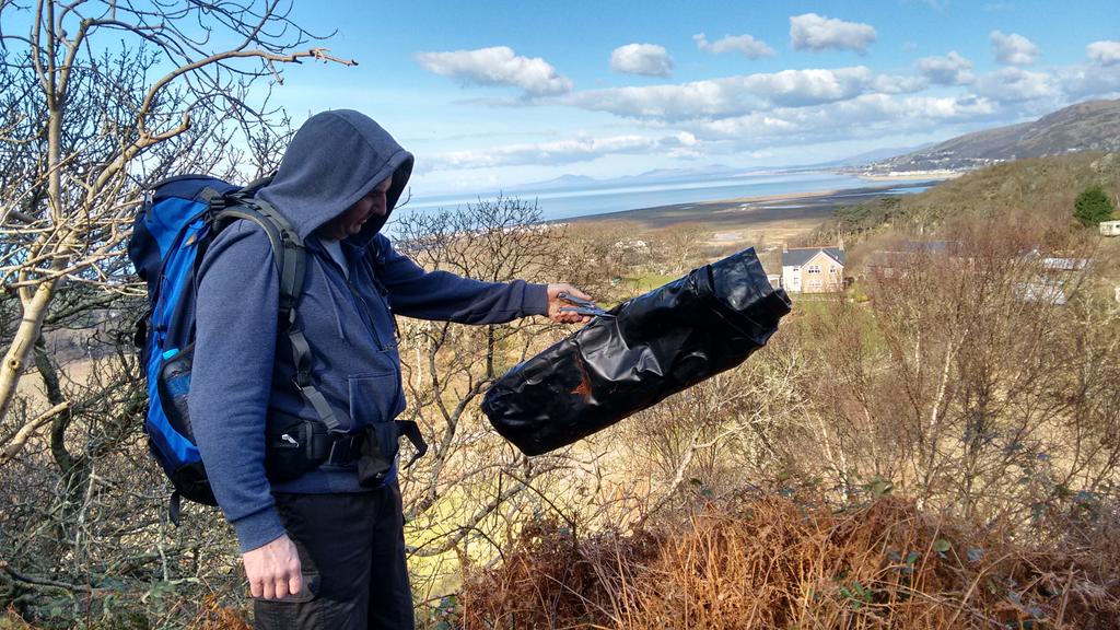 FairbourneWales's tweet photo. Blue Lake - we carried a dumped airbed down the mountain from the lake, difficult to believe people would dump stuff https://t.co/qZ5pEdmvCs