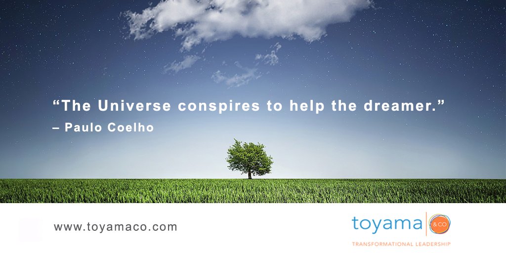 amyvodarek's tweet photo. “The Universe conspires to help the dreamer.” – Paulo Coelho @paulocoelho @ClaudioGT #InspirationalQuote https://t.co/C4dUJ8EHE7