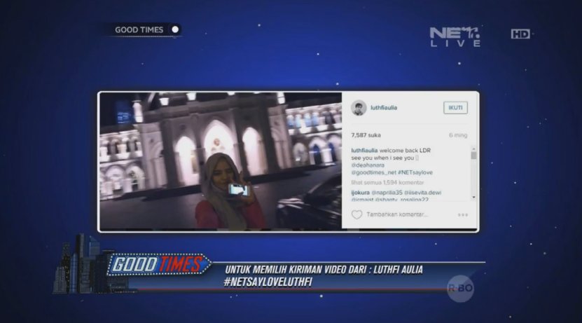 mdtvindonesia's tweet photo. Tapi, kalau kamu mendukung Luthfi, kirim tweet dengan hastag #NETSAYLOVELUTHFI ya ke @goodtimes_NET https://t.co/BcZzuzY2Pf