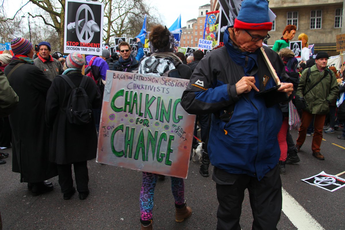 domesticbod's tweet photo. @Chalkstorm1 #StopTrident #chalkstorm https://t.co/uKi3Ffum4V