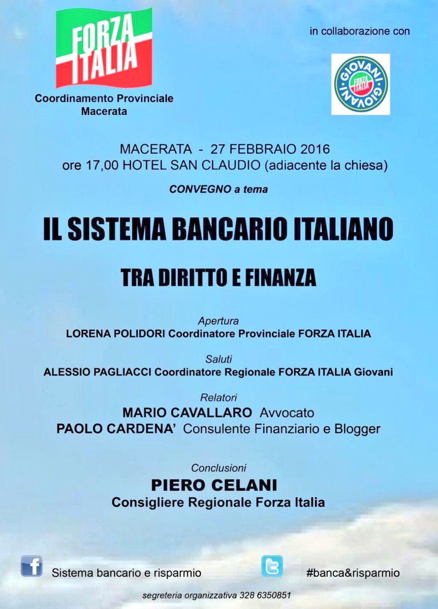 fi_giovani's tweet photo. #NonCiFermiamomai ecco il #WeAzzurro #Tivoli #Modena #Macerata #Lecce!#InCampoXItalia #NoiConSilvio! @AngieCalabria https://t.co/ERNoPwBHfo