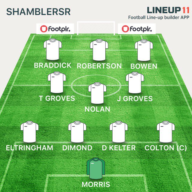 ShamblersR's tweet image. A great effort from the lads that turned up today, we went down 2-1 to Keele, @nolanp90 with our goal. Well done 👏🏼