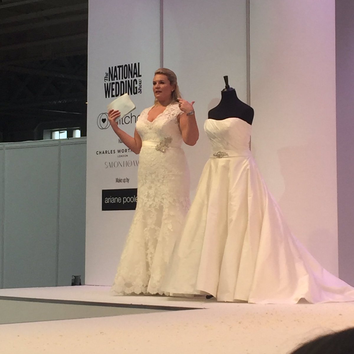 nationalwedding's tweet photo. 'Be brave and try something new' @Nina_Blakemore #TNWS https://t.co/bthhun4PfZ