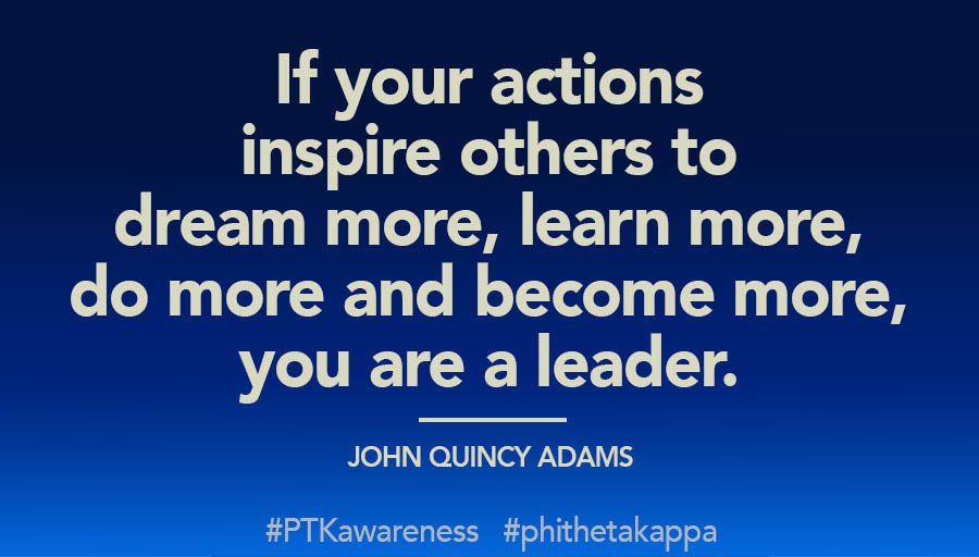 PHITHETAKAPPA's tweet image. Be a leader on your campus. Share #PhiThetaKappa programs, benefits &amp;amp; scholarships w/others. bit.ly/1FbeAfU
