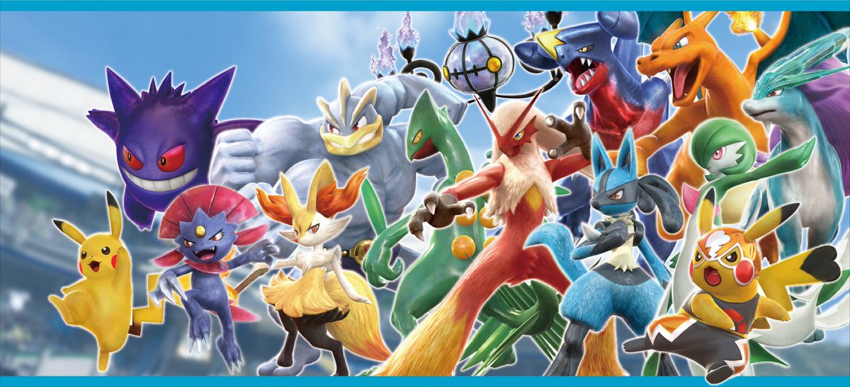NintendoUK's tweet photo. Who will you fight with first in #PokkénTournament? #WiiU https://t.co/WrnIG25UrT