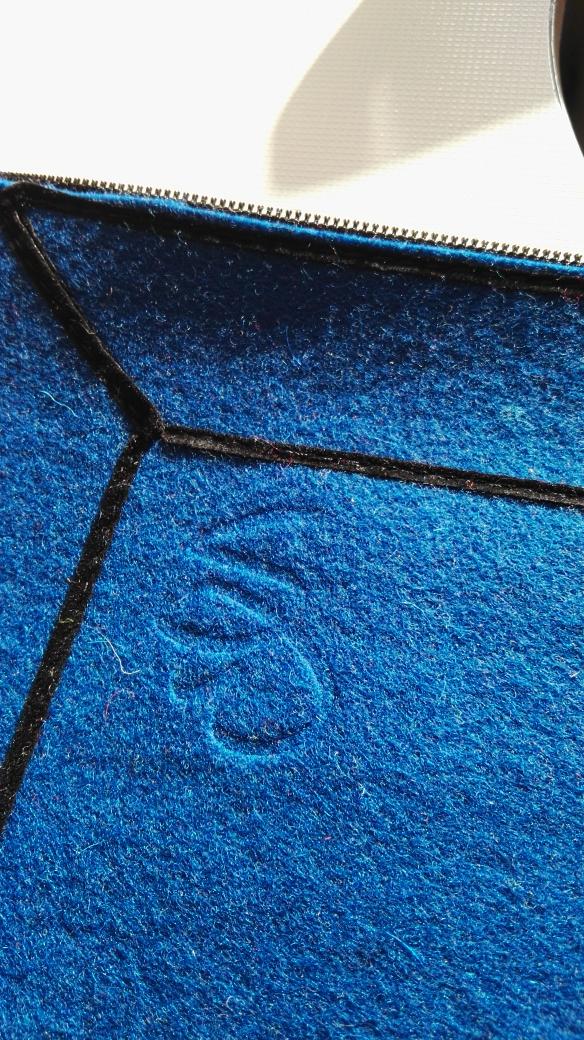 Logo stempel iin vilt