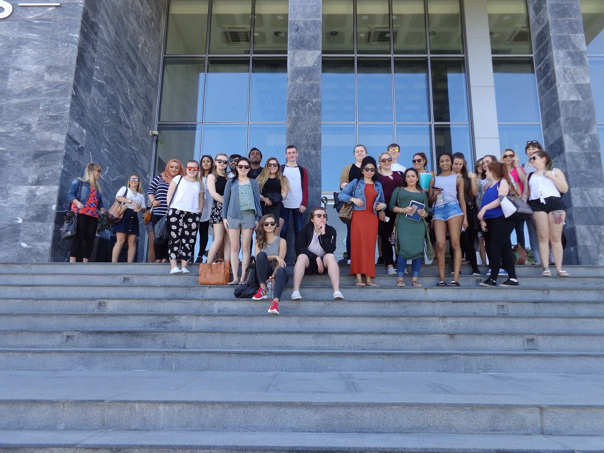 DavidJarratt1's tweet photo. Our students had a great visit to @UCLanCyprus last week - thanks for the hospitality & dancing lessons! #CyprusTM https://t.co/AGEHCKaJBk
