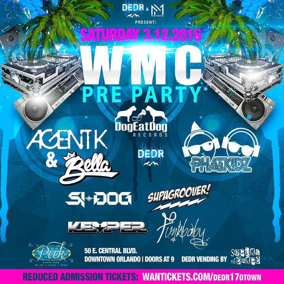 DogEatDogRecs's tweet photo. #DEDR MMW/WMC preparty 3/12 in Orlando, @AgentKandBella #PhatKidz @SiDogOfficial @Supagroover #Funkbaby #Kemper https://t.co/afyOc8BJVP