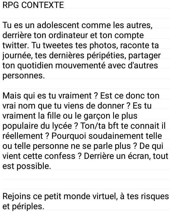 rpgivl's tweet photo. + les personnages déjà inscrit se trouve dans les abonnements du compte. https://t.co/rx9vuUakZJ
