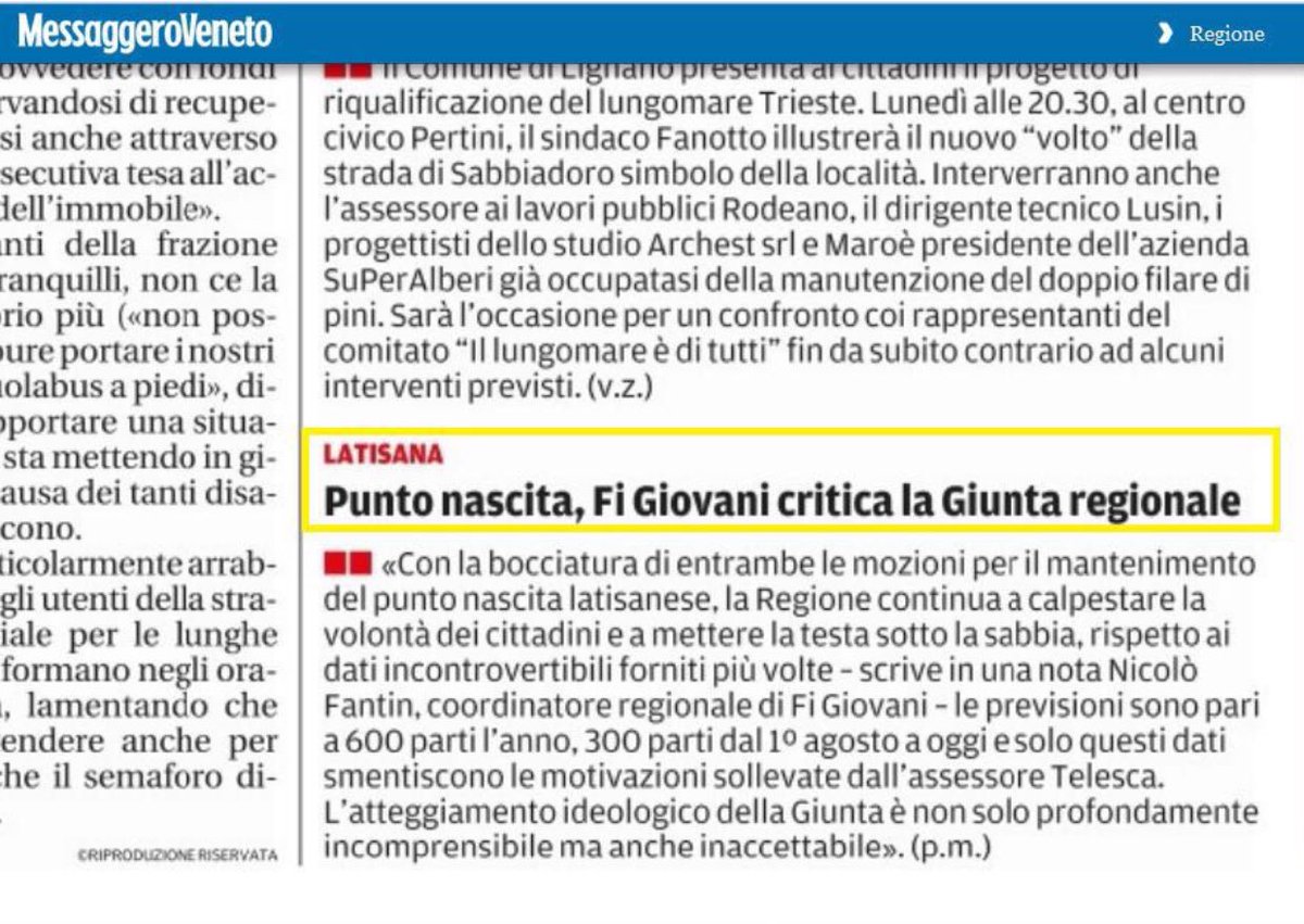 Senza dimenticare i #contenuti #riformasanitaria in #Friuli e confronto con quadri di <a href="/forza_italia/">Forza Italia</a> in #Abruzzo!
