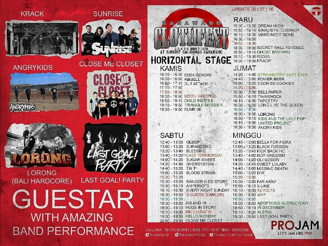 Dulur Dulur Karawang siap2! Yeuh <a href="/angrykids/">AngryKids Official</a> bakal hantam kalian di hari Jumat nanti!