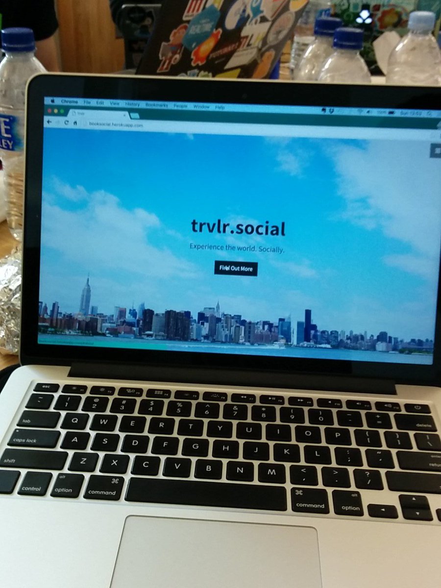 MLHacks's tweet image. Booksocial, making it easier to book holidays based on themes! #hacklondon @hacklondonuk
