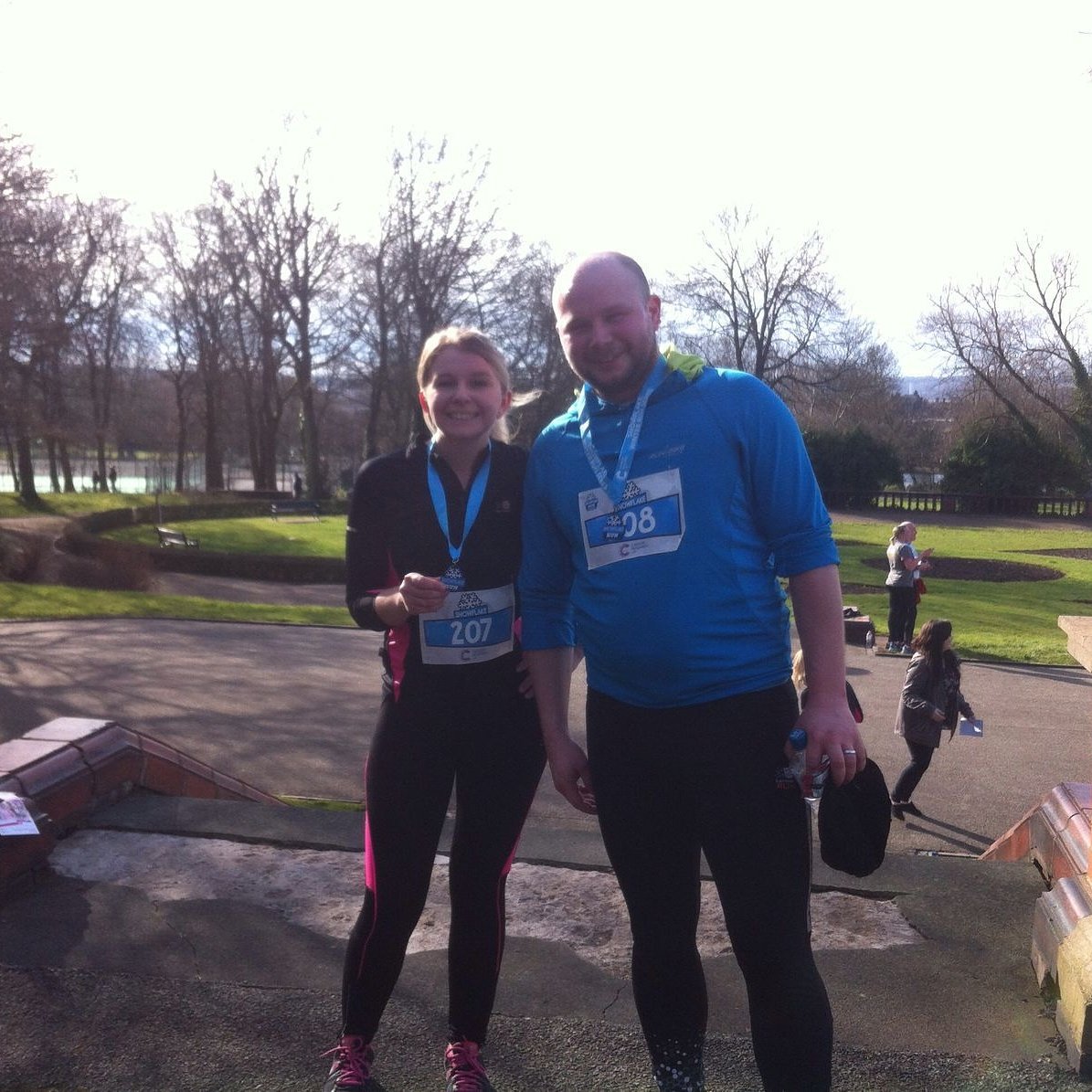 Wolirraw's tweet photo. Got a personal best at @CRUKEventsMids Snowflake Run today @HanleyPark. Completed 10k in 58 mins ππ https://t.co/Z68D6ZVesN