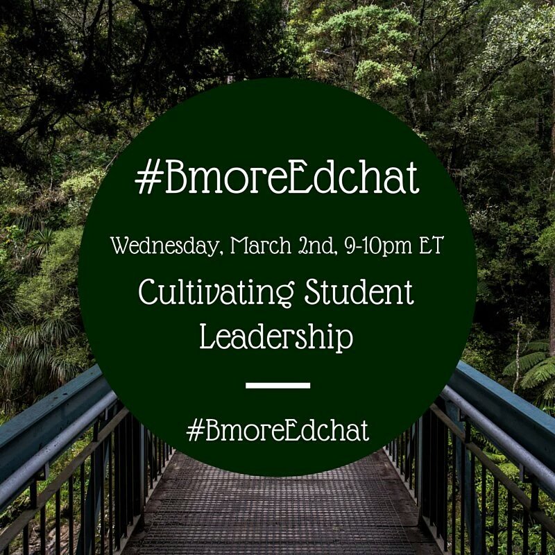 justincholbrook's tweet photo. While you drink your coffee this morning start thinking about student leadership &amp; #BmoreEdchat Weds 3/2 9-10pm ET! https://t.co/v3OOe5bkPe