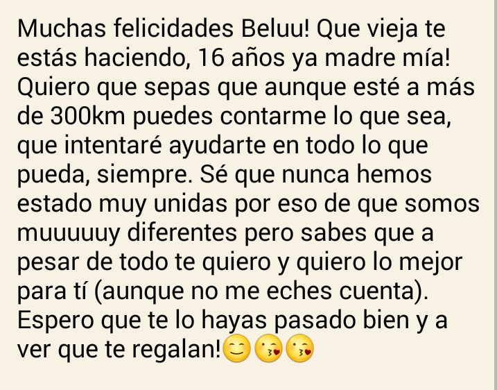 Rocioo96's tweet photo. Felicidades hermana @beleeen_12!💕 https://t.co/aPr1sO0eF2
