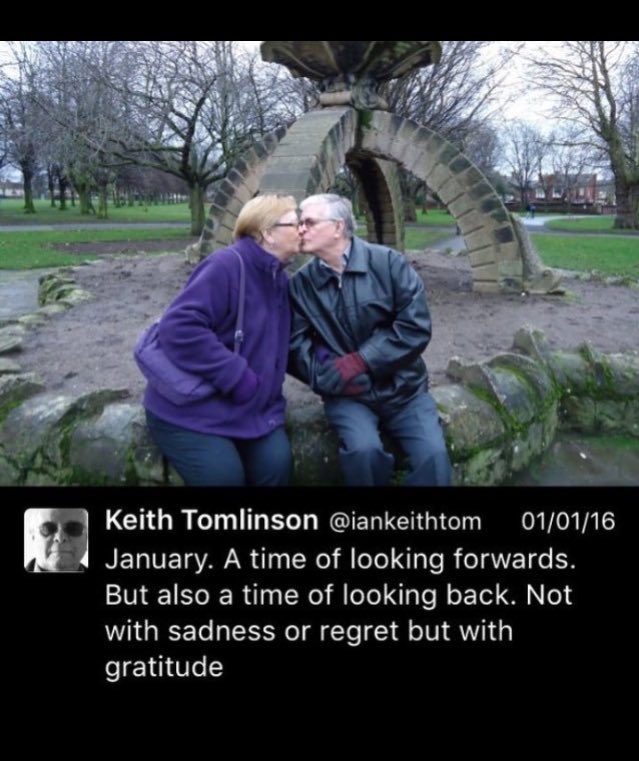 sarah_hood124's tweet photo. Now these two angels are together again❤️ #RIPKeith https://t.co/y21GQz3Wak