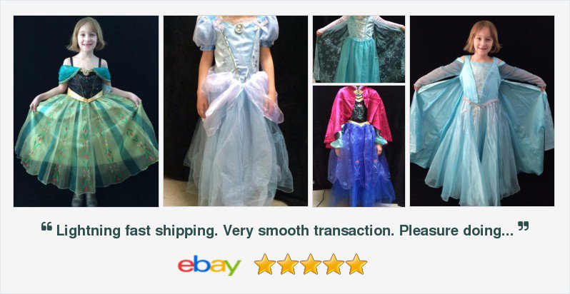 Need a princess dress? #disneyprincess #disneyworld #elsa #anna #frozen #cinderelladress stores.ebay.com/everythingvint…