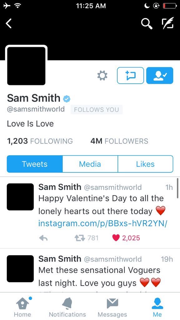 livesamsmith's tweet image. @samsmithworld; you followed me on my old account, but it got hacked! 😭 refollow me? it would make me so happy. ⚓️⚓️