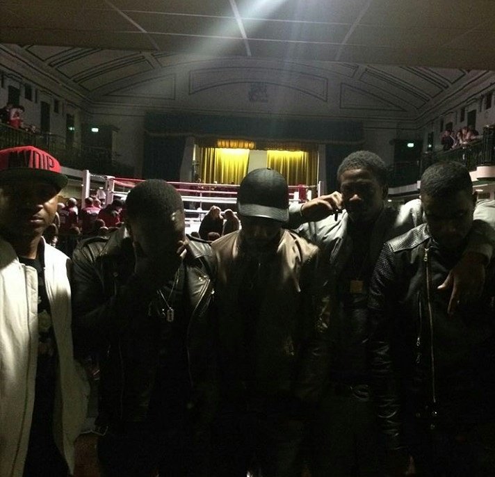 SRGOFFICIAL's tweet image. About last night with my Bros to support the Champ HollywoodJosh on his latest victory at York Hall #Struggle #2Hard