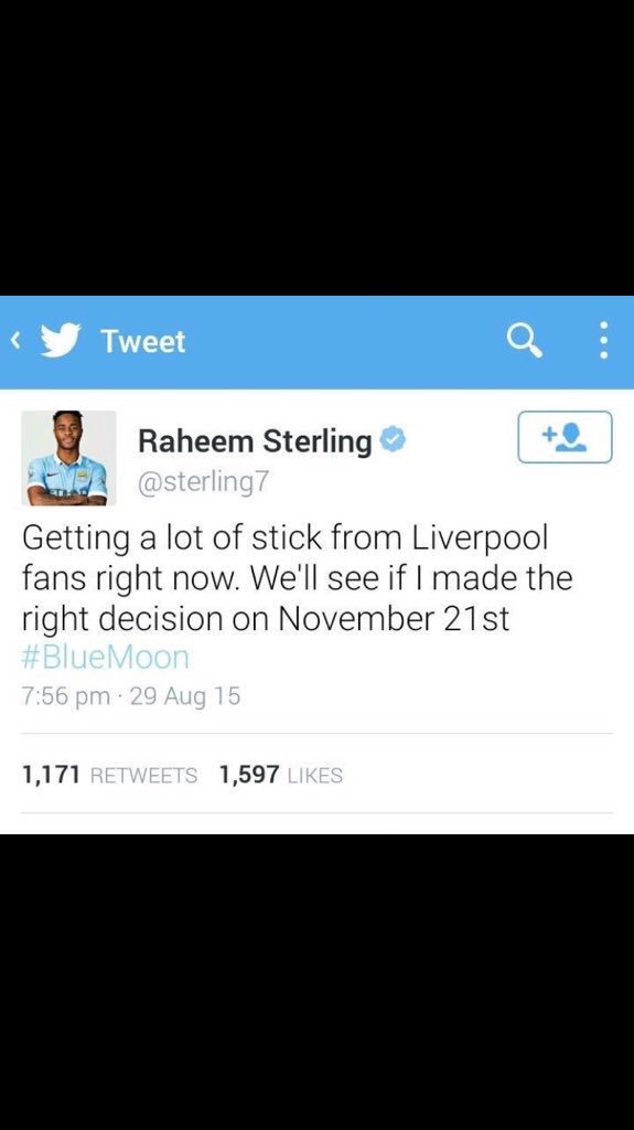 andrewsavage79's tweet photo. U r still the biggest CUNT @sterling7 
You will always walk alone!
Money Grabbing Twat, Missed 2 Sitters😂

#LFC https://t.co/j3tbJHP4xP