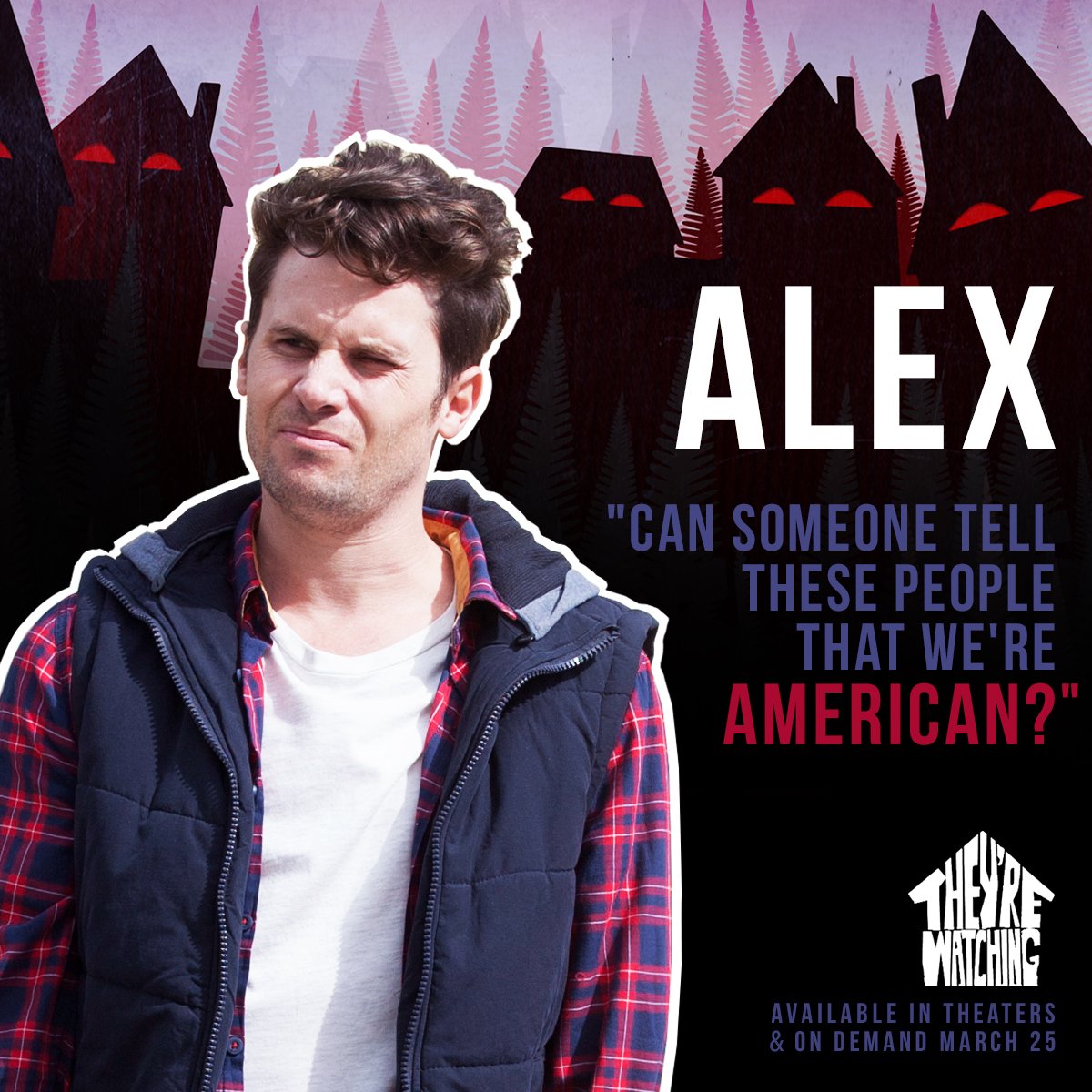 TheyBeWatching's tweet photo. Meet Alex, crew member of TV series, "Home Hunter Global." His fail-safe back-up: playing the #American card. https://t.co/t1NGPFSpQi