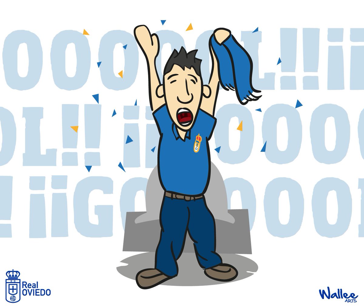 RealOviedo's tweet photo. ¡GOOOOOOOOOOOOL! ¡KONÉ! #VamosOviedo https://t.co/UAcfzjYv2h