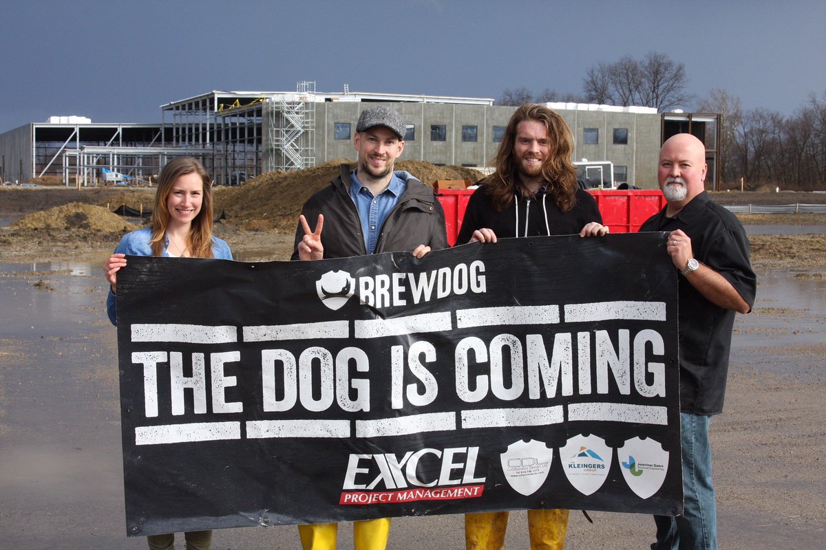 BrewDogUSA's tweet image. Team BrewDog USA got an awesome visit from Captain James this week!