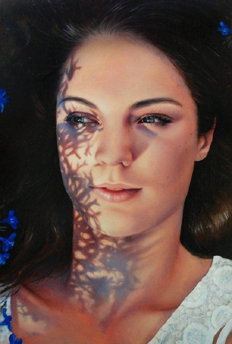 Fubiz Hyperrealistic Paintings Of Women Faces T Co Tddbauchoj T Co Scqsyelnu3