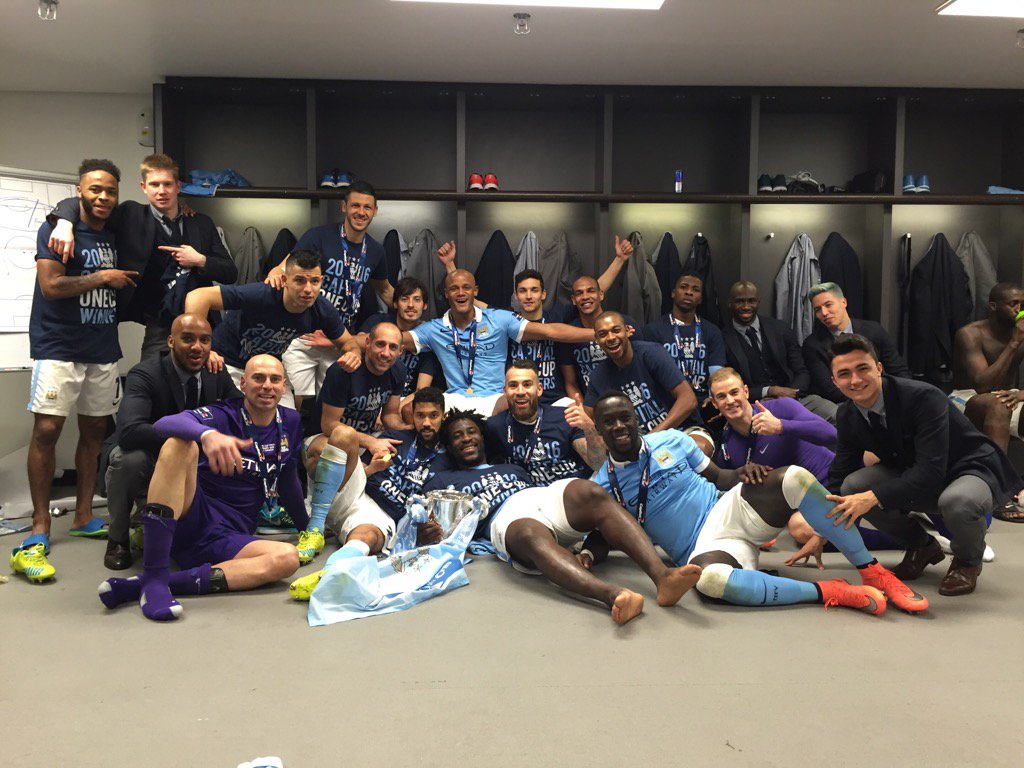 Proud of our team. This is to all our fans who support us through thick and thin. #LeagueCup #Winners #MCFC